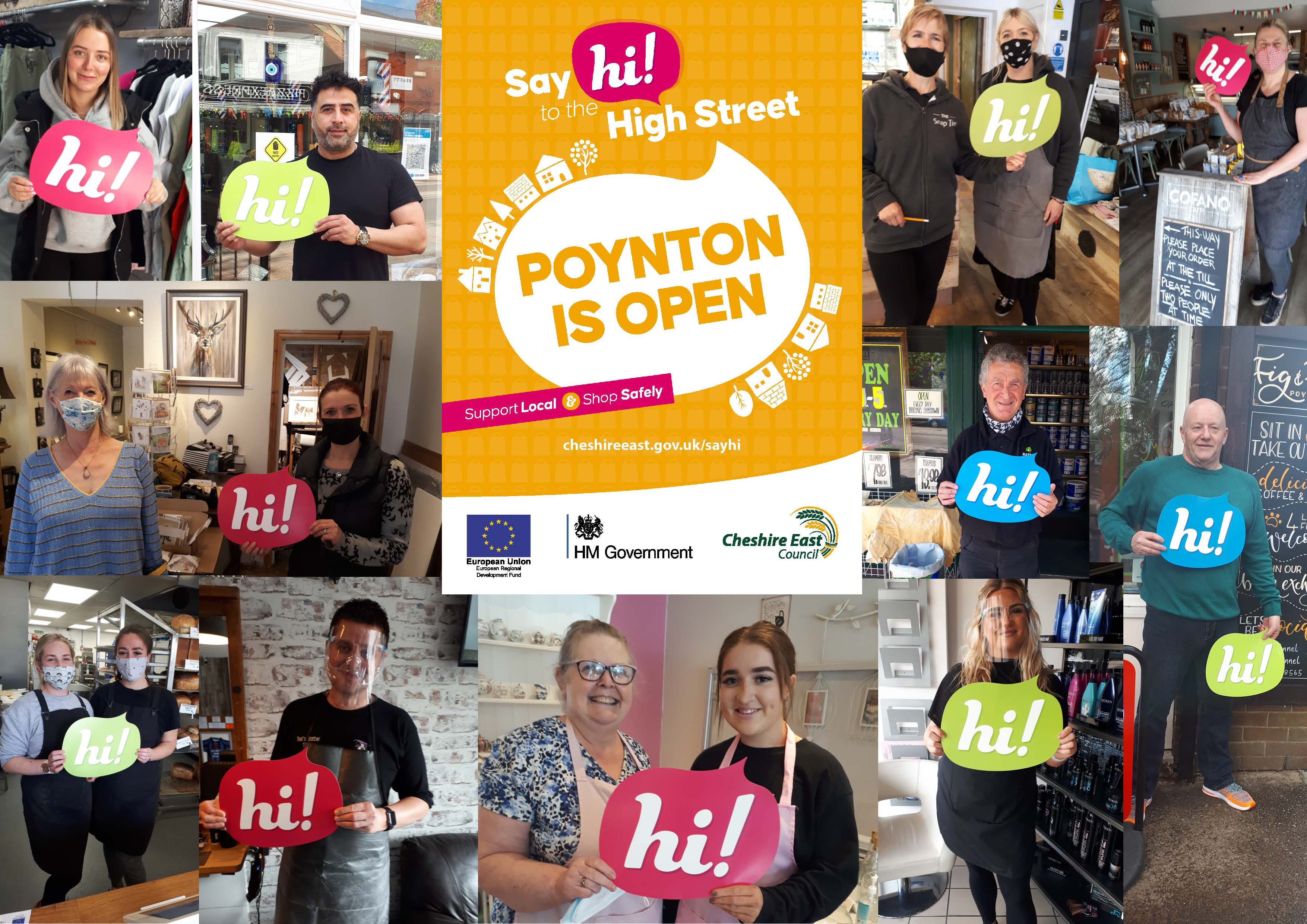 Poynton is Open