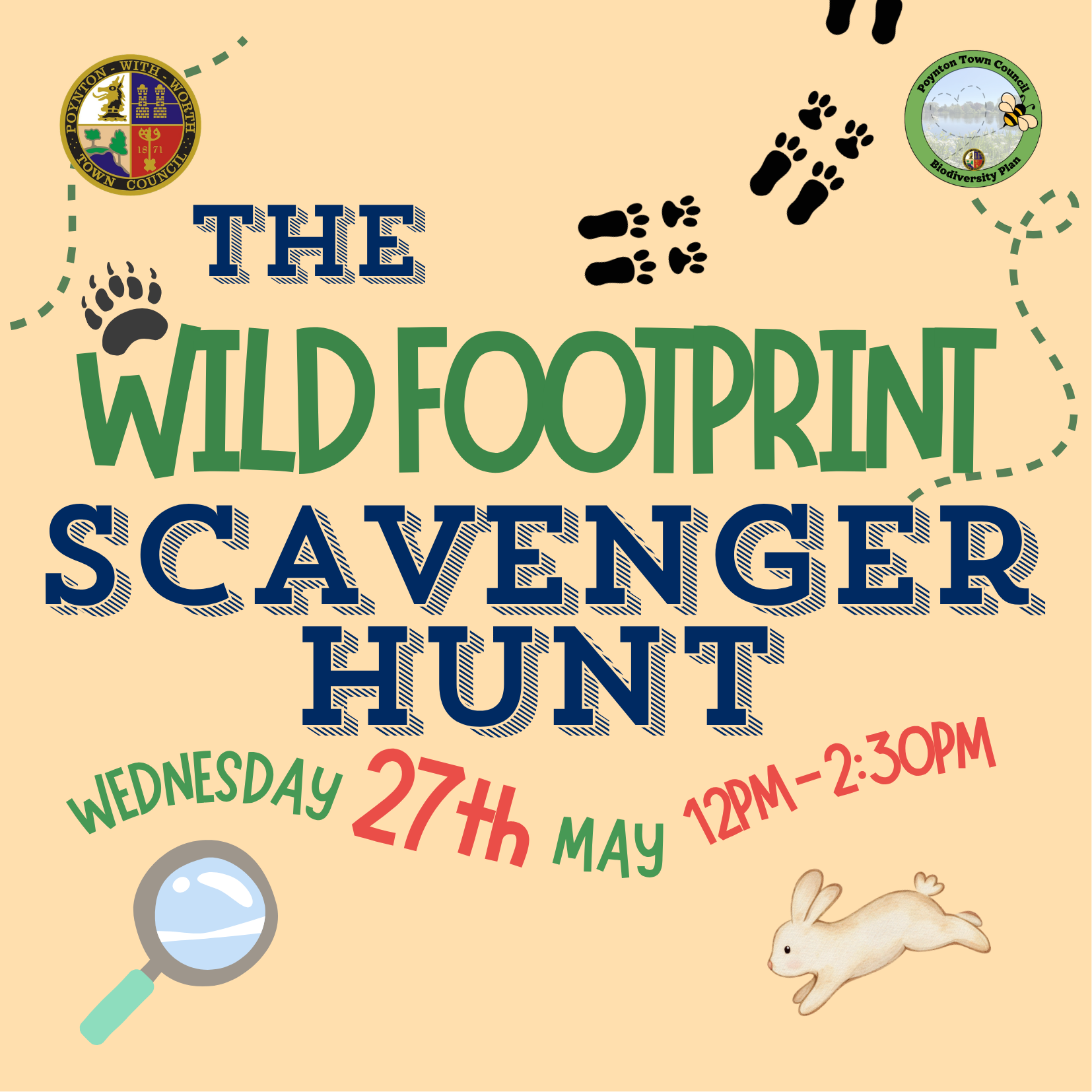 May Half Term: The Wild Footprint Scavenger Hunt